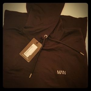 Sleeveless gym hoodie Boohoo man